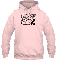 Let's Get Lit 4th Of July Shirt Unisex Heavyweight Pullover Hoodie