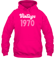 1970 Retro Vintage Birth Year Blast Unisex Heavyweight Pullover Hoodie