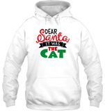 Funny Christmas Shirt Dear Santa It Was The Cat Shirt For Kids
