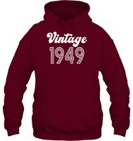 1949 Retro Vintage Birth Year Blast Unisex Heavyweight Pullover Hoodie