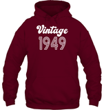 1949 Retro Vintage Birth Year Blast Unisex Heavyweight Pullover Hoodie