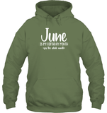 June Birthday Month Unisex Heavyweight Pullover Hoodie