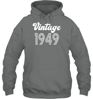 1949 Retro Vintage Birth Year Blast Unisex Heavyweight Pullover Hoodie