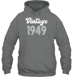1949 Retro Vintage Birth Year Blast Unisex Heavyweight Pullover Hoodie