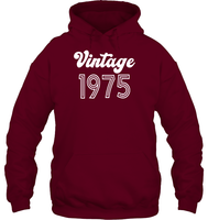 1975 Retro Vintage Birth Year Blast Unisex Heavyweight Pullover Hoodie