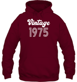 1975 Retro Vintage Birth Year Blast Unisex Heavyweight Pullover Hoodie
