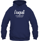 August Birthday Month Unisex Heavyweight Pullover Hoodie