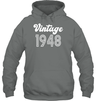 1948 Retro Vintage Birth Year Blast Unisex Heavyweight Pullover Hoodie
