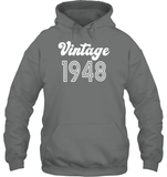 1948 Retro Vintage Birth Year Blast Unisex Heavyweight Pullover Hoodie