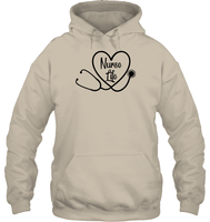 Nurse Life Nurse Shirt Unisex Heavyweight Pullover Hoodie