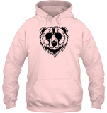 Cool Grizzly Bear Shirt Unisex Heavyweight Pullover Hoodie