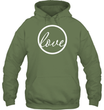 Love Valentine's Day Unisex Heavyweight Pullover Hoodie