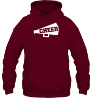 Cheer T Shirt Unisex Heavyweight Pullover Hoodie