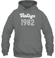 1982 Retro Vintage Birth Year Blast Unisex Heavyweight Pullover Hoodie