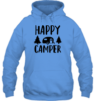Happy Camper Unisex Heavyweight Pullover Hoodie