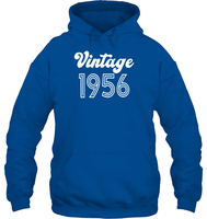 1956 Retro Vintage Birth Year Blast Unisex Heavyweight Pullover Hoodie