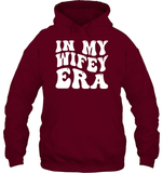 In My Wifey Era Shirt Unisex Heavyweight Pullover Hoodie