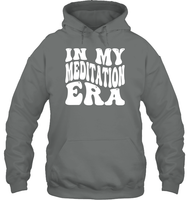 In My Meditation Era Unisex Heavyweight Pullover Hoodie