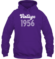 1956 Retro Vintage Birth Year Blast Unisex Heavyweight Pullover Hoodie