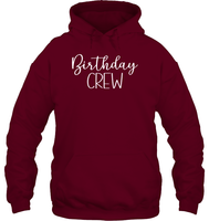 Birthday Crew Unisex Heavyweight Pullover Hoodie