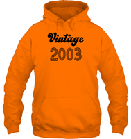 2003 Retro Vintage Birth Year Blast Unisex Heavyweight Pullover Hoodie