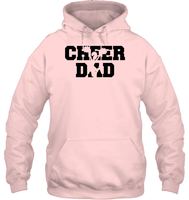 Cheer Dad With Cheerleader Unisex Heavyweight Pullover Hoodie