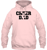 Cheer Dad With Cheerleader Unisex Heavyweight Pullover Hoodie