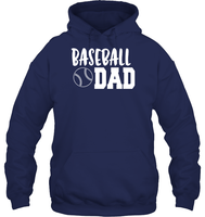 Baseball Dad Shirt Unisex Heavyweight Pullover Hoodie With Baseball