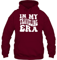In My Traveling Era Unisex Heavyweight Pullover Hoodie