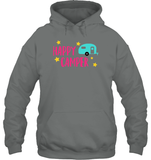 Happy Camper Unisex Heavyweight Pullover Hoodie