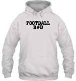 Football Dad Shirt - The Ultimate Game Day Essential Unisex Heavyweight Pullover Hoodie