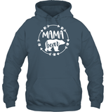 Mama Bear Family Shirt Unisex Heavyweight Pullover Hoodie