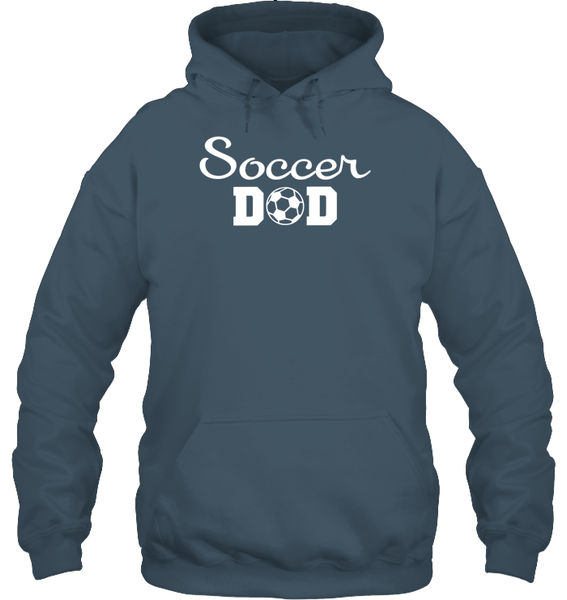 Soccer Dad Sports Shirt Unisex Heavyweight Pullover Hoodie