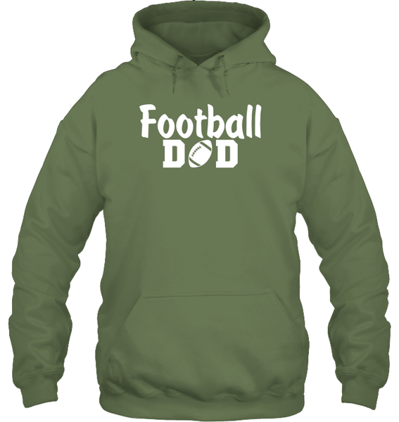 Football Dad Shirt - The Ultimate Game Day Essential Unisex Heavyweight Pullover Hoodie