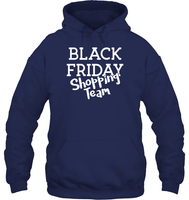 Black Friday Shopping Team Shirt – Ready to Score Big Deals Unisex Heavyweight Pullover Hoodie