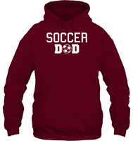 Soccer Dad Sports Shirt Unisex Heavyweight Pullover Hoodie