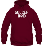 Soccer Dad Sports Shirt Unisex Heavyweight Pullover Hoodie