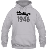 1946 Retro Vintage Birth Year Blast Unisex Heavyweight Pullover Hoodie