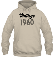 1960 Retro Vintage Birth Year Blast Unisex Heavyweight Pullover Hoodie