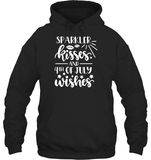 Sparkler Kisses 4th Of July Shirt Unisex Heavyweight Pullover Hoodie