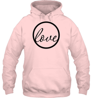 Love Valentine's Day Unisex Heavyweight Pullover Hoodie