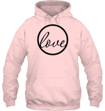 Love Valentine's Day Unisex Heavyweight Pullover Hoodie