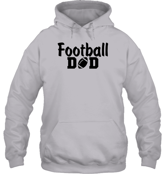 Football Dad Shirt - The Ultimate Game Day Essential Unisex Heavyweight Pullover Hoodie