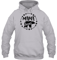 Mama Bear Family Shirt Unisex Heavyweight Pullover Hoodie