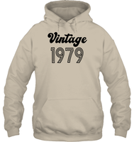 1979 Retro Vintage Birth Year Blast Unisex Heavyweight Pullover Hoodie