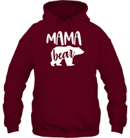 Mama Bear Family Shirt Unisex Heavyweight Pullover Hoodie