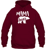 Mama Bear Family Shirt Unisex Heavyweight Pullover Hoodie