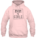 Mom Of Girls Family Shirt Unisex Heavyweight Pullover Hoodie
