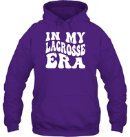 In My Lacrosse Era Sports Shirt Unisex Heavyweight Pullover Hoodie