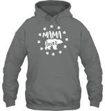 Mama Bear Family Shirt Unisex Heavyweight Pullover Hoodie